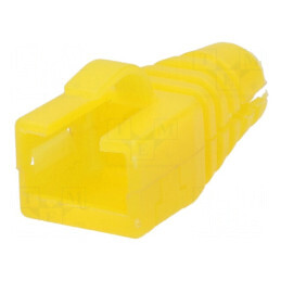 Protecție mufă RJ45 galbenă pentru rețea | Electronic-mag.ro | Componente Electronice