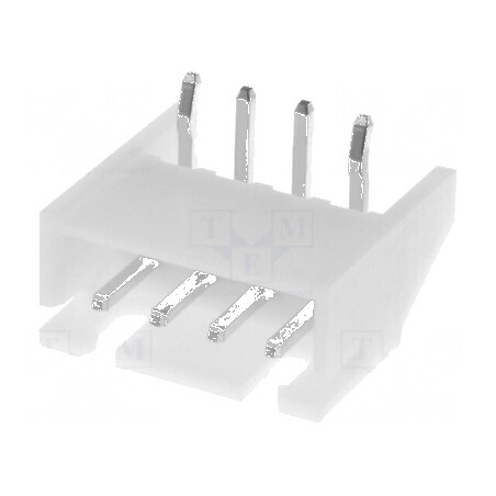 Conector cablu-placă soclu tată XH 2,5mm PIN 4 THT 250V 3A | Electronic-mag.ro | Componente Electronice