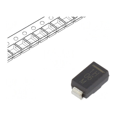 Diodă Schottky SMD 60V 1A SMA - Redresor pe rolă, bandă | Electronic-mag.ro | Componente Electronice