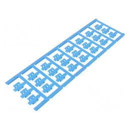 Marcator albastru poliamidă 66 3÷5mm -40÷100°C clichet SFC | Electronic-mag.ro | Componente Electronice