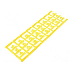Markere galbene 3÷5mm poliamidă 66 -40÷100°C clichet SFC | Electronic-mag.ro | Componente Electronice