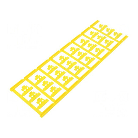 Markere galbene 3÷5mm poliamidă 66 -40÷100°C clichet SFC | Electronic-mag.ro | Componente Electronice