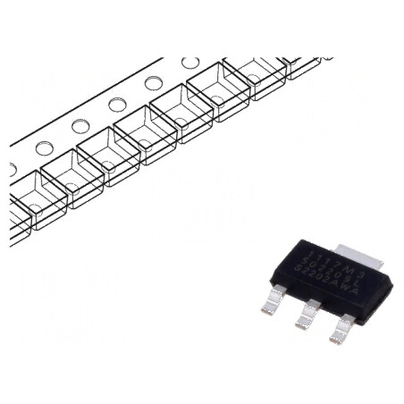 Stabilizator de tensiune LDO liniar nereglabil 5V 0,8A | Electronic-mag.ro | Componente Electronice