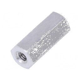 Piuliță distanțieră filetată 12mm M2,5 hexagonală | Electronic-mag.ro | Componente Electronice