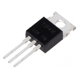 Tranzistor NPN bipolar 100V 6A 2W TO220 | Electronic-mag.ro | Componente Electronice