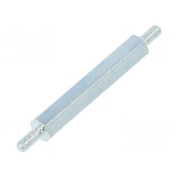 Piuliță distanțieră 30mm M2,5 hexagonală | Electronic-mag.ro | Componente Electronice