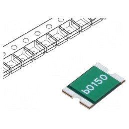 Siguranţă polimerică PTC 1,5A Imax 100A 0ZCF 2920 | Electronic-mag.ro | Componente Electronice