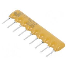 Rezistor multipolar X THT 820Ω ±2% 0,2W pentru 8 rezistori, 100V | Electronic-mag.ro | Componente Electronice