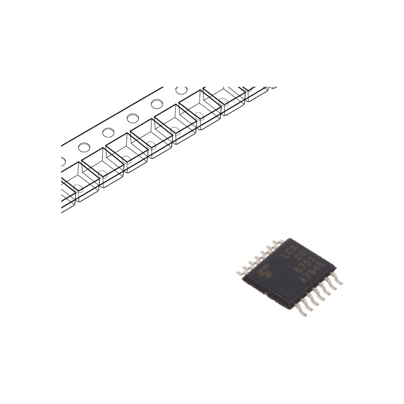 IC digital NAND 4 canale 2 intrări SMD TSSOP14 1,65-3,6VDC -40-125°C | Electronic-mag.ro | Componente Electronice