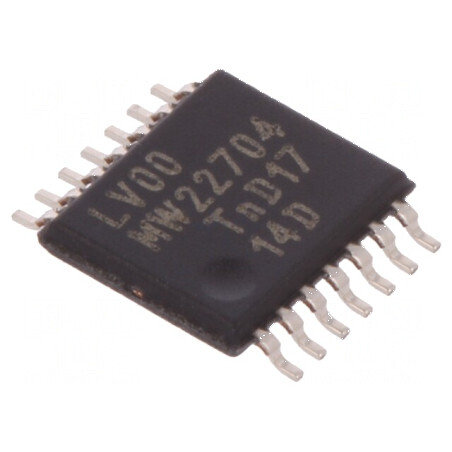 IC digital NAND 4 canale 2 intrări TTL SMD TSSOP14 1÷5,5VDC -40÷125°C | Electronic-mag.ro | Componente Electronice