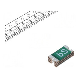 Siguranță polimerică PTC 1,5A Imax 100A 0ZCJ 1206 | Electronic-mag.ro | Componente Electronice