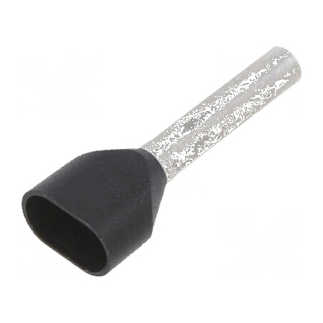Vârf tub de capăt izolată dublă 1,5mm2 12mm cositorit | Electronic-mag.ro | Componente Electronice