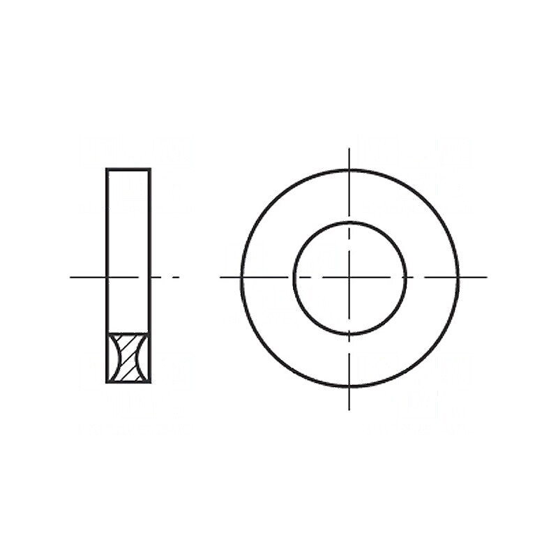 Şaibă rotundă M6 D12,7mm h3,5mm poliamidă | Electronic-mag.ro | Componente Electronice Şaibă rotundă M6 D12,7mm h3,5mm poliamidă | Electronic-mag.ro | Componente Electronice