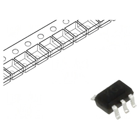Diodă SMD 75V 150mA 4ns SOT363 | Electronic-mag.ro | Componente Electronice