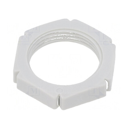Piuliță PG16 poliamidă gri deschis 20-90°C | Electronic-mag.ro | Componente Electronice