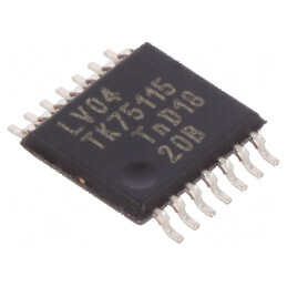 IC digital NOT 6 TTL SMD TSSOP14 1-5.5VDC -40-125°C tub | Electronic-mag.ro | Componente Electronice