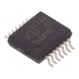 Flip-Flop Digital D Resetabil CMOS TTL SMD SSOP14 | Electronic-mag.ro | Componente Electronice