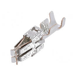 Pin mamă bronz cositorit 6,3x0,8mm pentru cabluri 1÷2,5mm2 17AWG÷13AWG SPT | Electronic-mag.ro | Componente Electronice
