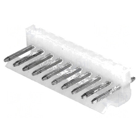 Conector cablu-placă soclu tată 3,96mm 10 PIN THT 250V 7A | Electronic-mag.ro | Componente Electronice