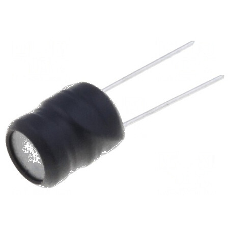 Inductor THT 100uH 1,7A 180mΩ ±10% Ø9,5x11,5mm verticale | Electronic-mag.ro | Componente Electronice