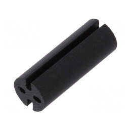 Bucșă de distanțare LED PVC Ø4,8mm Ø3mm Lungime 12,7mm | Electronic-mag.ro | Componente Electronice