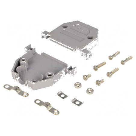 Carcasă pentru conectori D-Sub 25pin și D-Sub HD 44pin | Electronic-mag.ro | Componente Electronice