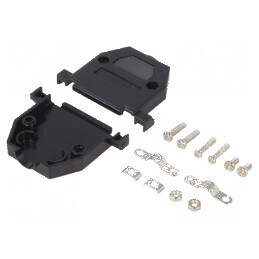 Carcasă pentru conectori D-Sub 25pin și D-Sub HD 44pin | Electronic-mag.ro | Componente Electronice
