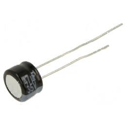 Condensator electrolitic THT 47uF 35VDC Ø8x5mm 2,5mm | Electronic-mag.ro | Componente Electronice