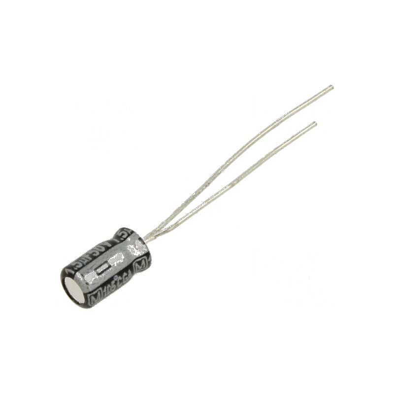 Condensator electrolitic THT 1,5uF 50V Ø4x7mm 5mm Raster | Electronic-mag.ro | Componente Electronice