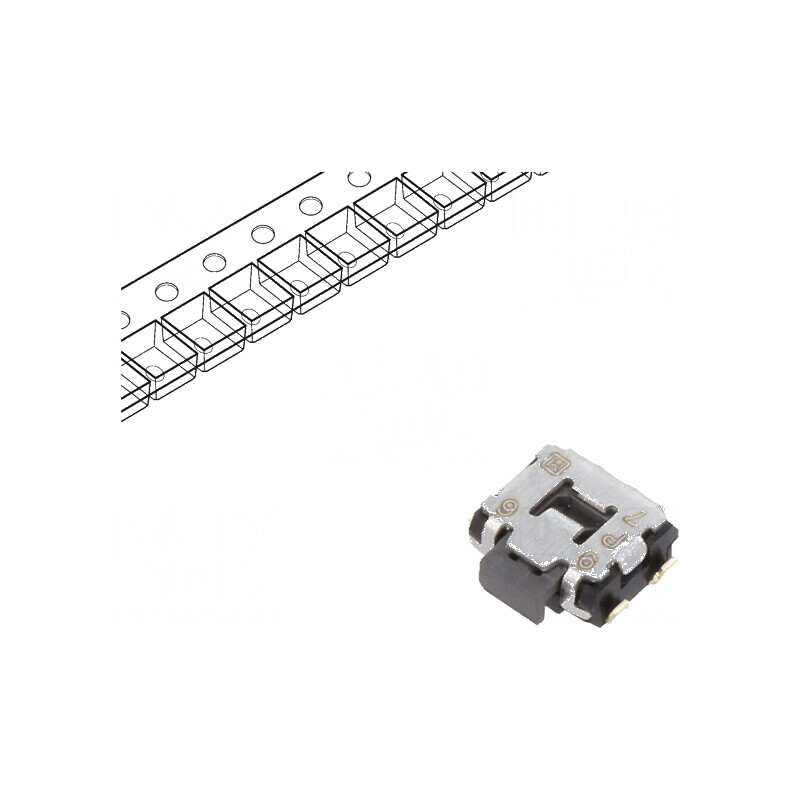 Microîntrerupător TACT SPST 0,05A/12VDC SMT 2,2N EVQP7 | Electronic-mag.ro | Componente Electronice Microîntrerupător TACT SPST 0,05A/12VDC SMT 2,2N EVQP7 | Electronic-mag.ro | Componente Electronice