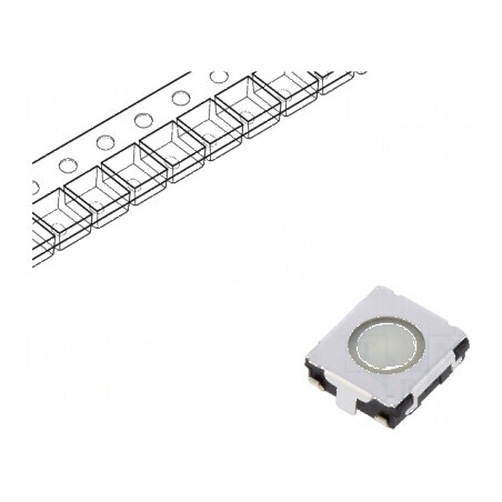 Microîntrerupător TACT SPST 0,02A/15VDC SMT Poz: 2 | Electronic-mag.ro | Componente Electronice