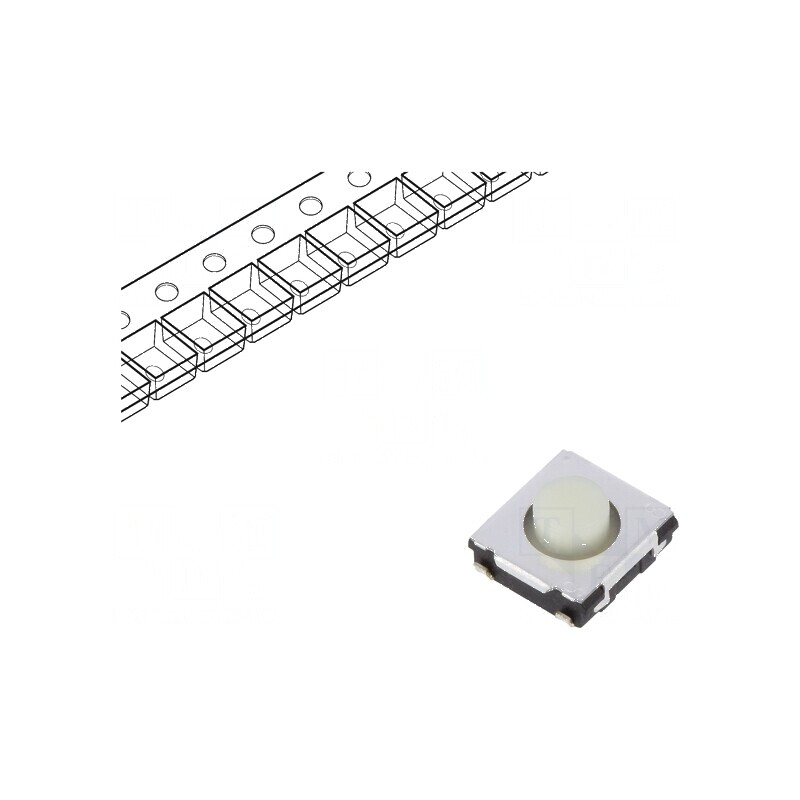Microîntrerupător TACT SPST 0,02A/15VDC SMT Poz: 2 | Electronic-mag.ro | Componente Electronice