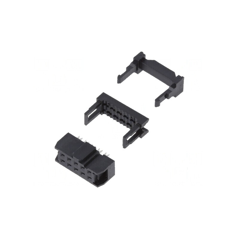 Conector IDC mufă mamă 10 PIN pentru cablu-bandă 1,27mm | Electronic-mag.ro | Componente Electronice Conector IDC mufă mamă 10 PIN pentru cablu-bandă 1,27mm | Electronic-mag.ro | Componente Electronice