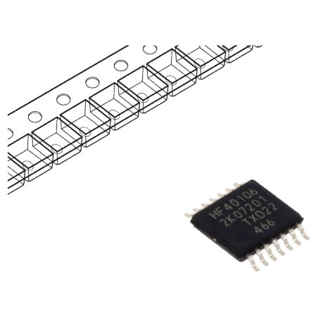 IC digital CMOS SMD TTSOP14 6 IN 6 OUT 4,5-15,5VDC | Electronic-mag.ro | Componente Electronice