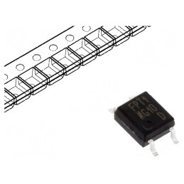 Optocuplor SMD 3,75kV 35V Tranzistori Ch: 1 OUT | Electronic-mag.ro | Componente Electronice