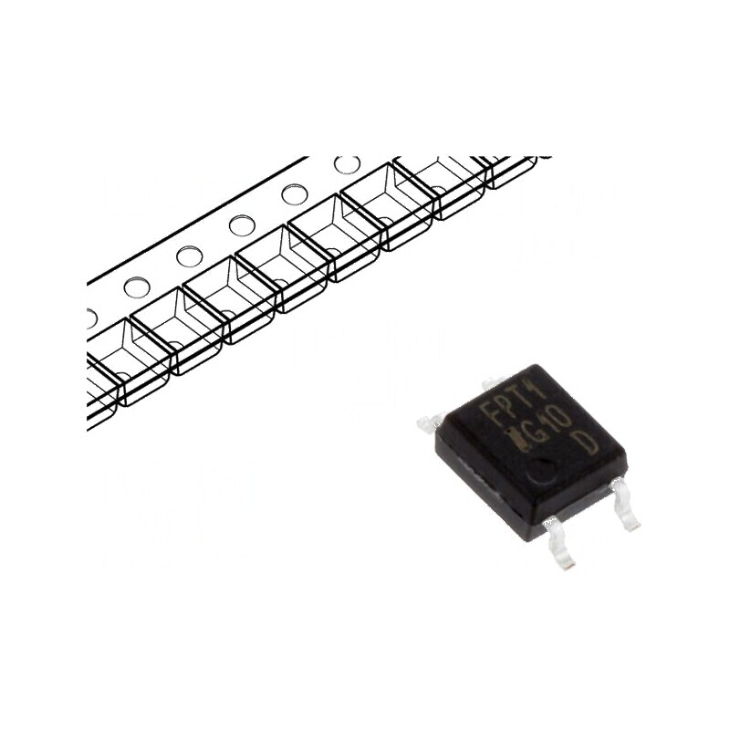 Optocuplor SMD 3,75kV 35V Tranzistori Ch: 1 OUT | Electronic-mag.ro | Componente Electronice Optocuplor SMD 3,75kV 35V Tranzistori Ch: 1 OUT | Electronic-mag.ro | Componente Electronice