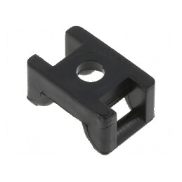 Element de susținere înșurubare UL94V-2 negru 9mm | Electronic-mag.ro | Componente Electronice