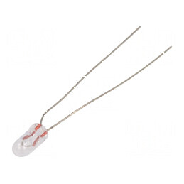 Lampă miniaturală Balon T1 5VDC 115mA Ø3,15mm L6,35mm | Electronic-mag.ro | Componente Electronice