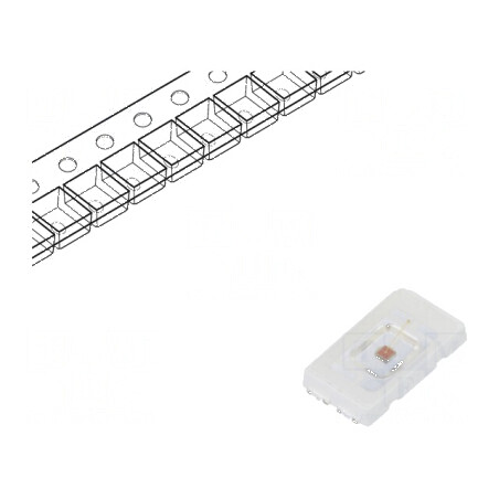 LED SMD 5630 Roșie 16lm 5,3x3x0,77mm 120° 2-2,8V 150mA 450mW | Electronic-mag.ro | Componente Electronice