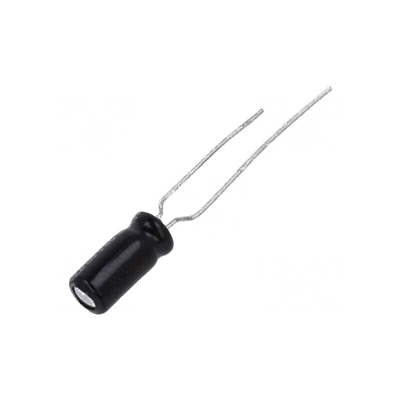 Condensator electrolitic THT 10uF 50VDC 5x11mm Raster 5mm | Electronic-mag.ro | Componente Electronice