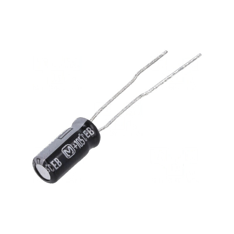 Condensator electrolitic THT 4,7uF 63VDC Ø5x11mm ±20% 5000h | Electronic-mag.ro | Componente Electronice