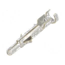 Pin tată alamă cositorit 0,5-2mm2 20AWG-14AWG 6,35mm în vrac | Electronic-mag.ro | Componente Electronice