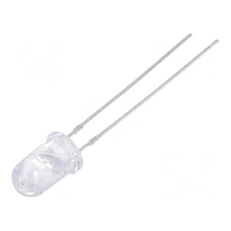 LED 5mm roșie 22000-25000mcd 15° convex | Electronic-mag.ro | Componente Electronice