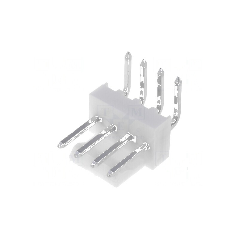 Conector cablu-placă soclu tată KK 254 2,54mm 4 PIN THT alb | Electronic-mag.ro | Componente Electronice Conector cablu-placă soclu tată KK 254 2,54mm 4 PIN THT alb | Electronic-mag.ro | Componente Electronice