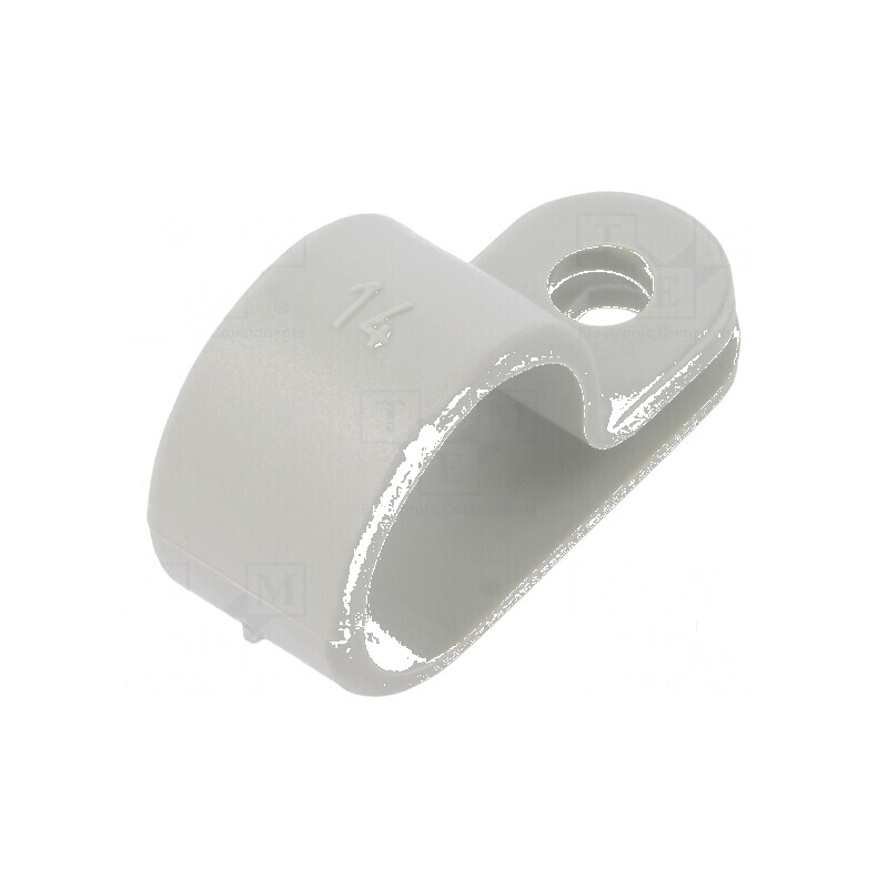 Clipsuri tip P pentru cabluri Ø14mm, lățime 10mm | Electronic-mag.ro | Componente Electronice Clipsuri tip P pentru cabluri Ø14mm, lățime 10mm | Electronic-mag.ro | Componente Electronice