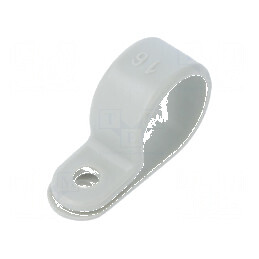 Clipsuri tip P pentru cabluri Ø16mm, lățime 10mm | Electronic-mag.ro | Componente Electronice