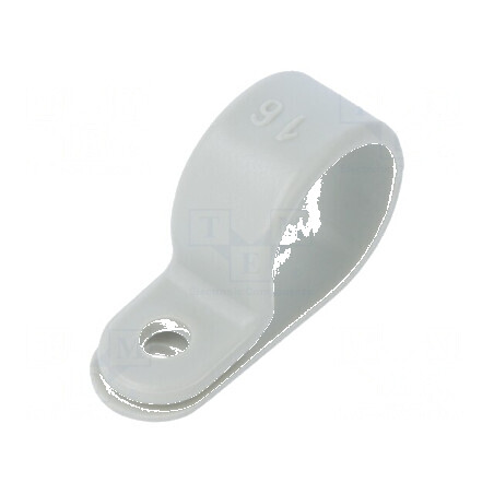 Clipsuri tip P pentru cabluri Ø16mm, lățime 10mm | Electronic-mag.ro | Componente Electronice