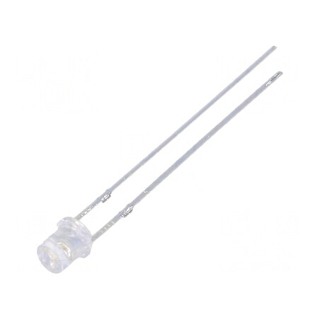 LED 3mm Albastru 330-500mcd 140° Plat | Electronic-mag.ro | Componente Electronice