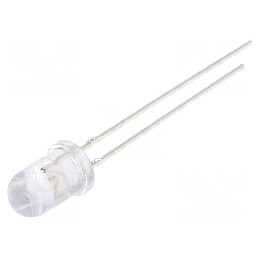 LED 5mm Verde 3000-4200mcd 30° Convex 5VDC | Electronic-mag.ro | Componente Electronice