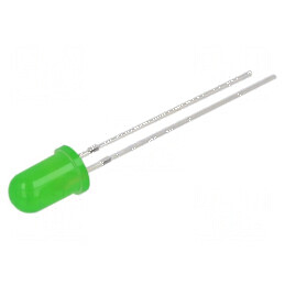 LED verde 5,8mm 30° convex 15VDC | Electronic-mag.ro | Componente Electronice